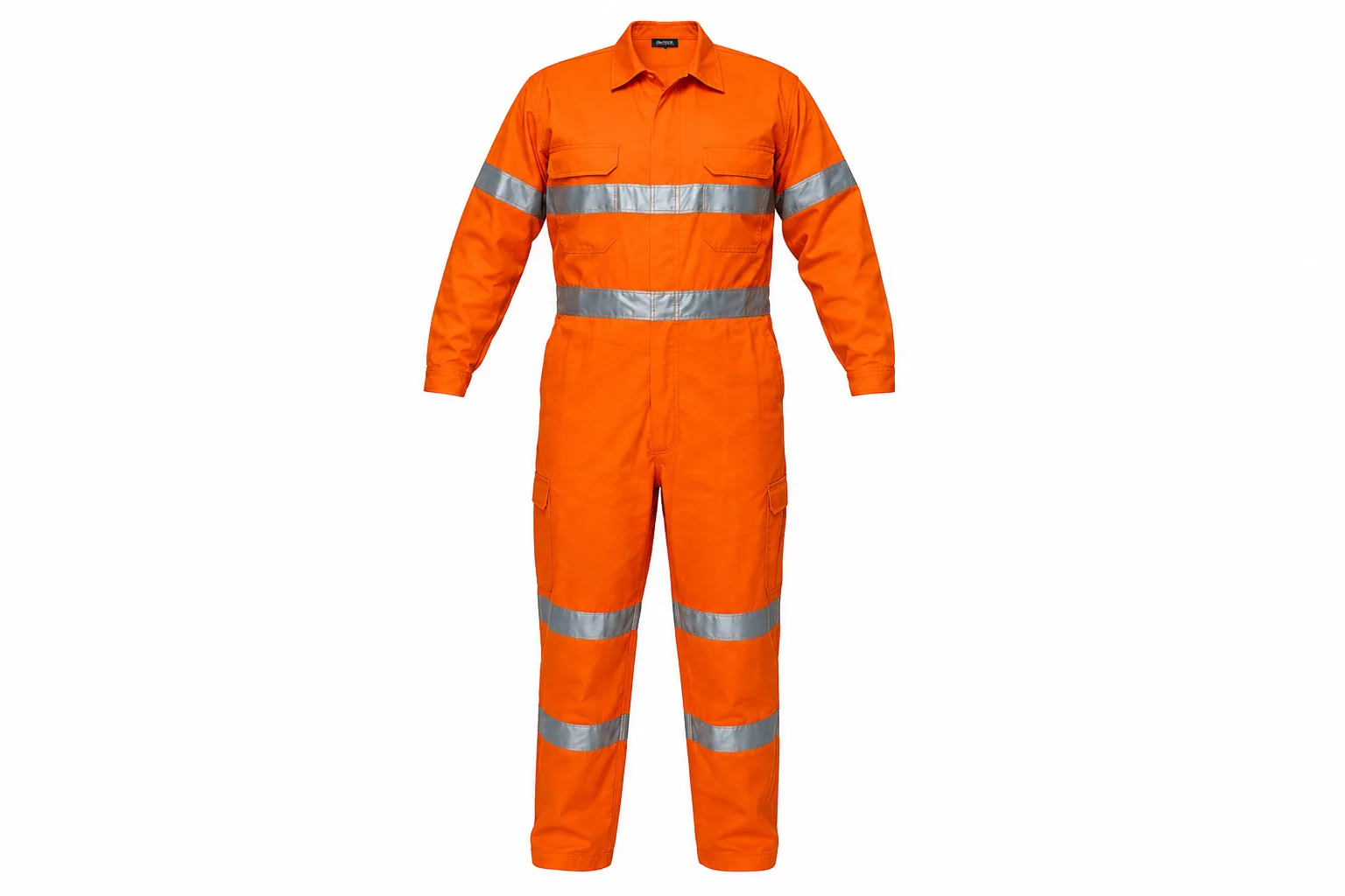 High visibility reflective coverall recycling